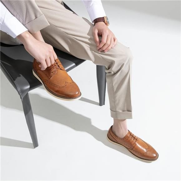 Vostey Men\'s Dress Shoes Oxford Shoes Business Dress Dress Shoes for Men main image 7